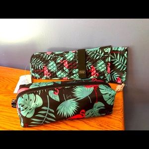 New Lug Clipper Curling/Flat Iron Case with Wipeable (interior) Cosmetic